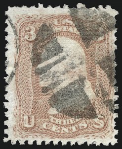 Sale 982, Lot 5239, 1867 Experimental Grills (A-Z, Scott 79-85E)