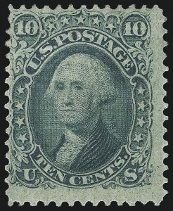 Sale 982, Lot 5273, 1867-68 Grilled Issue (F Grill - Scott 92-101)