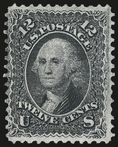 Sale 982, Lot 5276, 1867-68 Grilled Issue (F Grill - Scott 92-101)