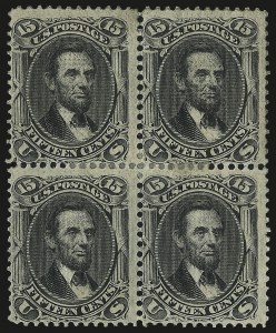 Sale 982, Lot 5280, 1867-68 Grilled Issue (F Grill - Scott 92-101)