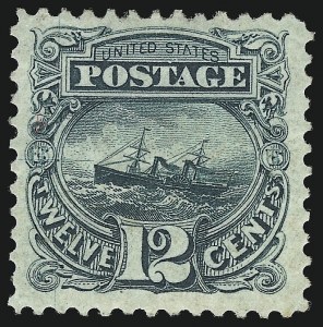 Sale 982, Lot 5383, 1875 Re-Issue of 1869 Pictorial Issue (Scott 123-133a)