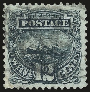 Sale 982, Lot 5385, 1875 Re-Issue of 1869 Pictorial Issue (Scott 123-133a)