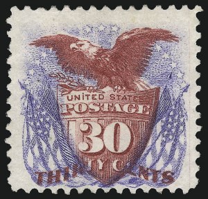 Sale 982, Lot 5394, 1875 Re-Issue of 1869 Pictorial Issue (Scott 123-133a)