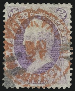 Sale 982, Lot 5450, 1870-71 National Bank Note Co. Ungrilled Issue (Scott 145-155)