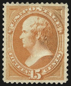 Sale 982, Lot 5493, 1875-79 Continental and American Bank Note Co. Issues (Scott 178-191)