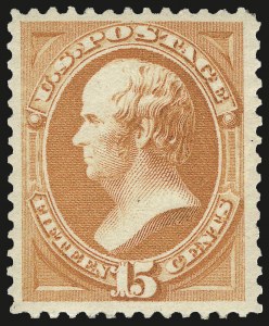 Sale 982, Lot 5494, 1875-79 Continental and American Bank Note Co. Issues (Scott 178-191)