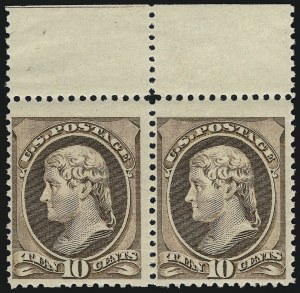 Sale 982, Lot 5505, 1881-87 American Bank Note Co. Issues (Scott 205-218)
