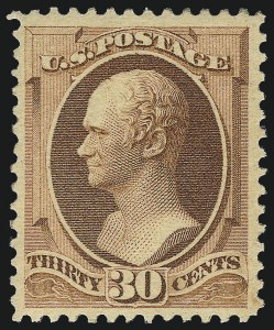 Sale 982, Lot 5512, 1881-87 American Bank Note Co. Issues (Scott 205-218)