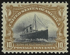 Sale 982, Lot 5670, 1901 Pan-American Issue (Scott 294-299)