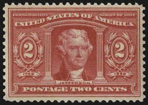Sale Number 982, Lot Number 5710, 1904 Louisiana Purchase, Jamestown Issues (Scott 323-330)
