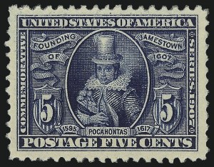 Sale 982, Lot 5724, 1904 Louisiana Purchase, Jamestown Issues (Scott 323-330)