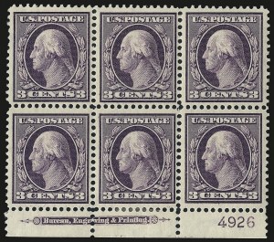 Sale 982, Lot 5727, 1908-10 Washington-Franklin Issues (Scott 331-356)