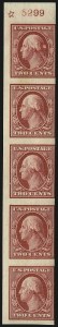 Sale 982, Lot 5736, 1908-10 Washington-Franklin Issues (Scott 331-356)