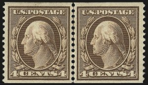Sale 982, Lot 5743, 1908-10 Washington-Franklin Issues (Scott 331-356)