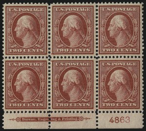 Sale 982, Lot 5747, 1909 Bluish Paper Issue (Scott 357-366)