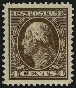 Sale 982, Lot 5760, 1910-13 Washington-Franklin Issue (Scott 374-396)