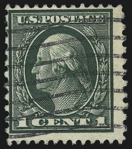 Sale 982, Lot 5811, 1912-14 Compound Perfs (423A)
