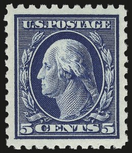 Sale Number 982, Lot Number 5814, 1913-15 Washington-Franklin Issues (Scott 424-460)