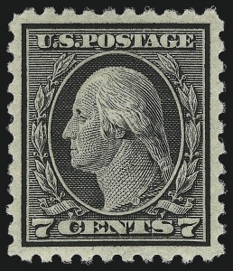 Sale 982, Lot 5819, 1913-15 Washington-Franklin Issues (Scott 424-460)