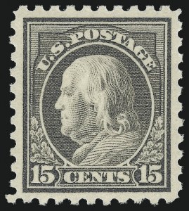 Sale Number 982, Lot Number 5823, 1913-15 Washington-Franklin Issues (Scott 424-460)