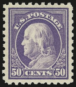 Sale 982, Lot 5826, 1913-15 Washington-Franklin Issues (Scott 424-460)
