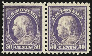 Sale 982, Lot 5827, 1913-15 Washington-Franklin Issues (Scott 424-460)
