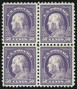 Sale 982, Lot 5828, 1913-15 Washington-Franklin Issues (Scott 424-460)