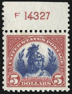 Sale Number 982, Lot Number 5957, 1922-29 Issues (Scott 551-573) Sale Number 982, Lot Number 5957, 1922-29 Issues (Scott 551-573)