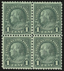 Sale 982, Lot 5961, 1922-29 Issues (Scott 574-656)