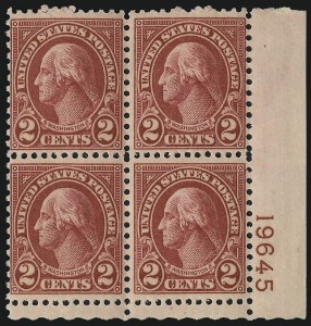 Sale 982, Lot 5992, 1922-29 Issues (Scott 574-656)