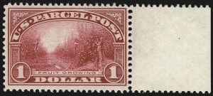Sale 982, Lot 6186, Postal Note, Parcel Post (PN, Q, JQ, QE)