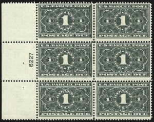 Sale 982, Lot 6187, Postal Note, Parcel Post (PN, Q, JQ, QE)