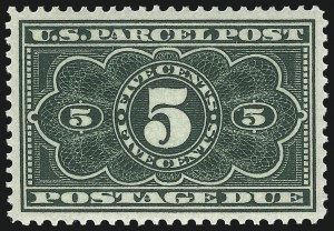 Sale 982, Lot 6189, Postal Note, Parcel Post (PN, Q, JQ, QE)