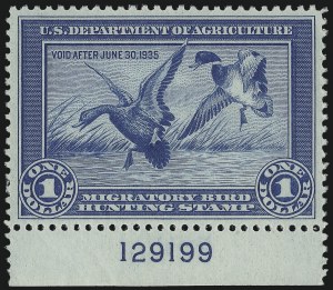 Sale 982, Lot 6207, Hunting Permits