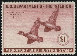 Sale 982, Lot 6214, Hunting Permits