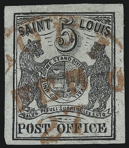 Sale 1000, Lot 1002, Postmasters Provisionals