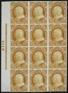 Sale 1000, Lot 1016, The Peter G. Dupuy Collection of High-Value 1857-60 Issues - Essays and Proofs