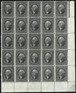 Sale 1000, Lot 1019, The Peter G. Dupuy Collection of High-Value 1857-60 Issues - Large Multiples