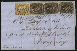Sale 1000, Lot 1063, The Peter G. Dupuy Collection of High-Value 1857-60 Issues - Covers
