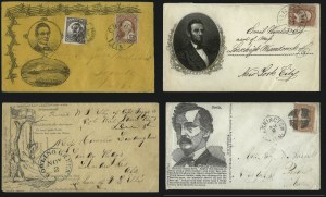 Sale 1000, Lot 1065, The Quartet of Lincoln Covers