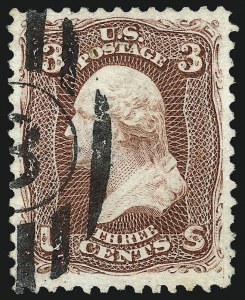 Sale 1000, Lot 1076, 1875 Re-Issue of 1861-66 Issue