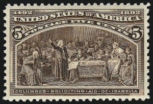 Sale 1000, Lot 1123, 1893 Columbian Issue (1c-50c)