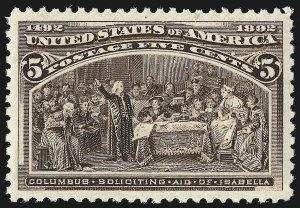 Sale 1000, Lot 1124, 1893 Columbian Issue (1c-50c)
