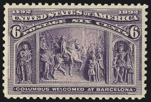 Sale Number 1000, Lot Number 1126, 1893 Columbian Issue (1c-50c)