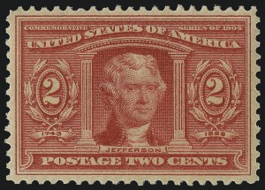 Sale Number 1000, Lot Number 1192, Louisiana Purchse, Jamestown Issues