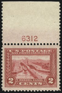 Sale 1000, Lot 1210, Panama-Pacific Issue