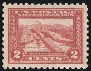 Sale 1000, Lot 1218, Panama-Pacific Issue