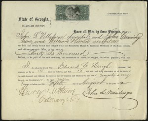 Sale 1000, Lot 1324, Revenues