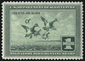 Sale Number 1000, Lot Number 1331, Hunting Permits