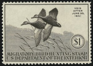 Sale Number 1000, Lot Number 1334, Hunting Permits